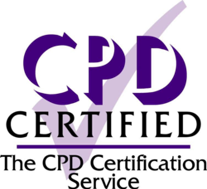 CPD Certified logo in purple