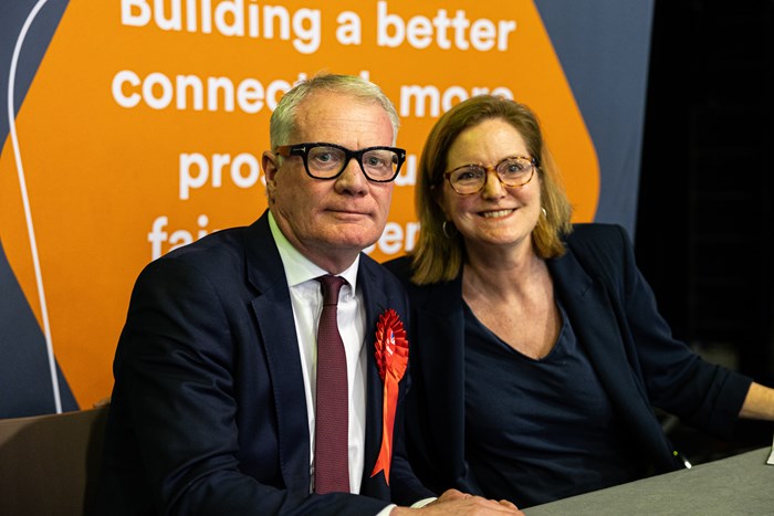 Richard Parker, Mayor of the West Midlands with WMCA Chief Executive Laura Shoaf