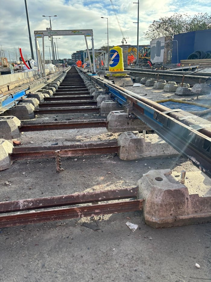 a major milestone for the Birmingham Eastside Metro extension.
