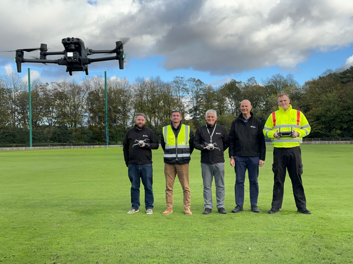 The TfWM drone team