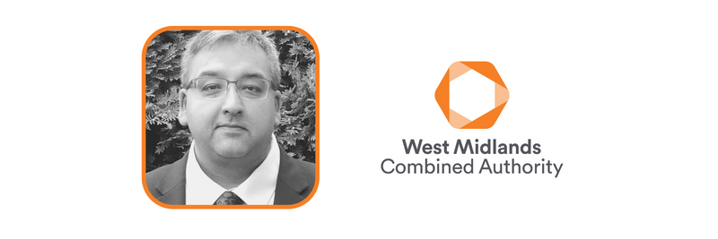 The graphic shows the head shot image of a man in black and white next to the WMCA logo